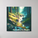 Search for trail canvas prints Trees