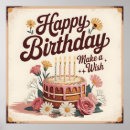 Search for happy birthday cake posters Flowers