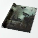 Search for graveyard wrapping paper Bats