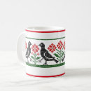 Search for flowers birds mugs Red