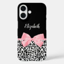 Search for black and white leopard iphone cases Girly