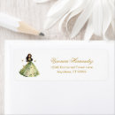 Search for quinceanera return address labels Minimalist