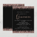Search for rose gold quinceanera invitations Budget