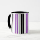 Search for black and white vertical stripes mugs Striped