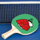 Search for christmas ping pong paddles Snoopy
