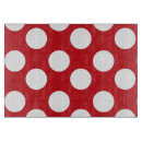Search for red polka dots chopping boards Modern