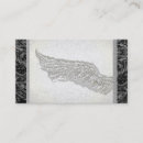 Search for angel wings business cards Psychic