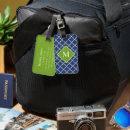 Search for preppy luggage tags Geometric pattern