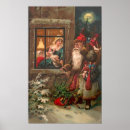 Search for santa claus art Vintage