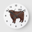 Search for highland cow clocks Cattle