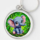 Search for cartoon elephant key rings Adorable