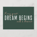 Search for dreamy postcards Green