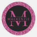 Search for hot pink magenta stickers Glitter