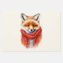 Search for red fox wrapping paper Woodland
