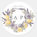 Search for crest wedding stickers Watercolor floral