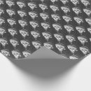 Search for santa head wrapping paper Goth