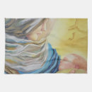 Search for christian christmas tea towels Mary