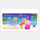 Search for california girl stickers Surfer