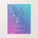 Search for zodiac signs puzzles Pisces