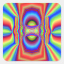 Search for trippy art stickers Rainbow
