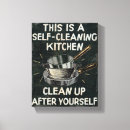 Search for kitchen canvas prints Black and white