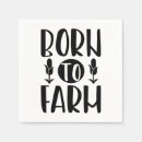 Search for cow and chicken napkins Farmer