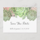 Search for succulent save the dates Bohemian