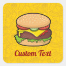 Search for burger cartoon stickers Fast food