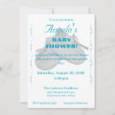 Search for precious invitations Blue