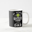 Search for tennis dad mugs Daddy