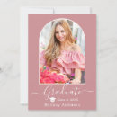 Search for pink graduation invitations announcements University