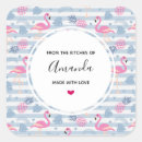 Search for flamingo pattern stickers Pineapple