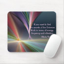Search for secrets mouse mats Inspirational quote