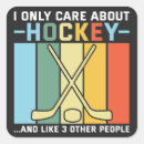 Search for hockey humour stickers Sports