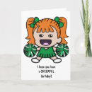 Search for cheerleader cards Green
