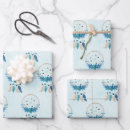 Search for dreamcatcher wrapping paper Boho
