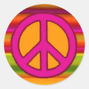 Search for orange peace sign stickers Pink