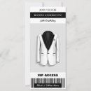 Search for black tuxedo invitations White