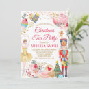 Search for tea seasonal invitations Floral wreath