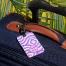 Search for 70s luggage tags Pink
