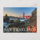 Search for gate bridge horizontal postcards Pacific ocean