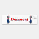 Search for funny cat bumper stickers Democrat