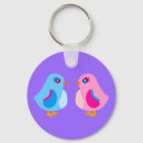 Search for vintage chick key rings Colourful