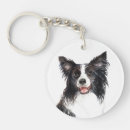 Search for border collie key rings Animal