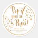 Search for pop baby shower stickers Gold