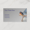Search for wildlife business cards Winter