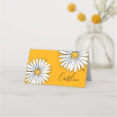 Search for a daisy place cards Orange