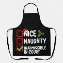 Search for nice aprons Xmas