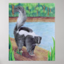 Search for skunk posters Wildlife