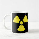 Search for radioactive mugs Danger
